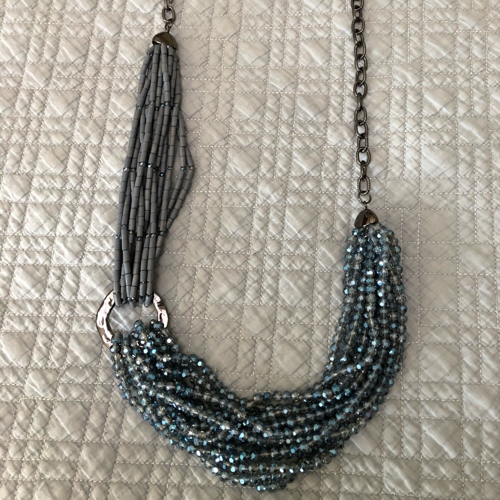 Chico’s blue statement necklace